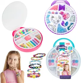 G&ouml;r dina egna smycken (Lila- 200 p&auml;rlor)