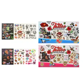 Tatuerings set -Glow in the dark (Rosa f&ouml;rp.)