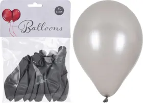 Ballong i 10-pack -Silver