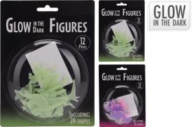 Glow in the dark figurer Unicorns