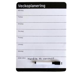 Veckoplanering magnetisk