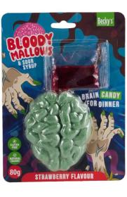 Bloody Mallows Hj&auml;rna 80g (Gr&ouml;n)