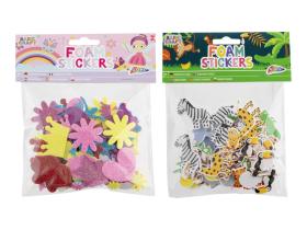 Foam stickers -Djungeldjur
