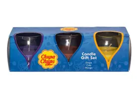 Doftljus 3-pack - Chupa-Chups (Druva/cola/mango)
