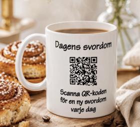 Porslinsmugg Dagens svordom