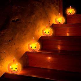 Pumpaballonger med LED 5st