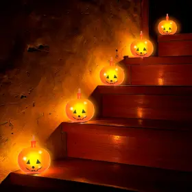 Pumpaballonger med LED 5st
