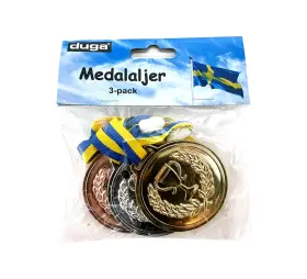 Medaljer 3-pack