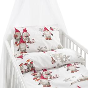 Bäddset Frosty Christmas till spjälsäng