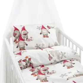 Bäddset Frosty Christmas till spjälsäng