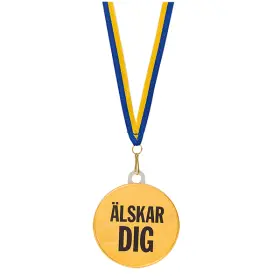 Chokladmedalj -&Auml;lskar dig