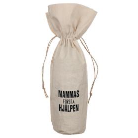 Presentp&aring;se f&ouml;r flaska -Mammas F&ouml;rsta Hj&auml;lpen