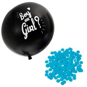 Ballong - BOY or GIRL? (blå)