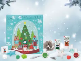 Technic adventskalender med badartiklar