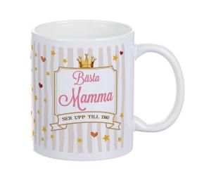 Porslinsmugg B&Auml;STA MAMMA