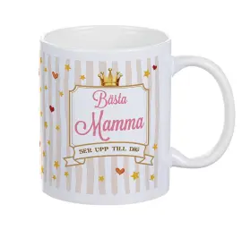 Porslinsmugg B&Auml;STA MAMMA