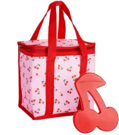 Kylv&auml;ska "K&ouml;rsb&auml;r" med kylklamp (r&ouml;d)