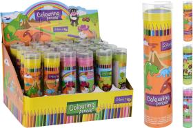 F&auml;rgpennor 24-pack i r&ouml;r (Bondg&aring;rdsdjur)