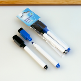 Whiteboardpennor 2-pack