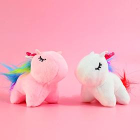 Mjukis nyckelring -Unicorn