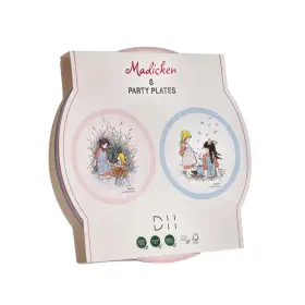 Papperstallrikar i 8-pack Madicken