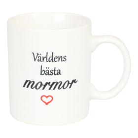 Mugg - V&auml;rldens B&auml;sta Mormor