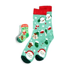 Magiska strumpor med julmotiv