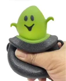 Kittel med Pop Out Sp&ouml;ke (gr&ouml;n)