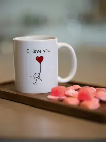 Mugg -I LOVE YOU