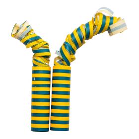 Serpentiner Bl&aring;/Gul