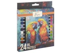 Oljepastellkritor 24-pack