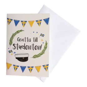 Kort - Grattis till studenten