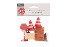 Byggplatsutrustning i miniatyr