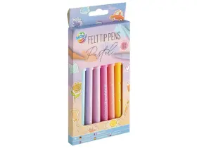 Tuschpennor pastell 8-pack