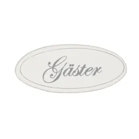 Badrumsskylt -Gäster