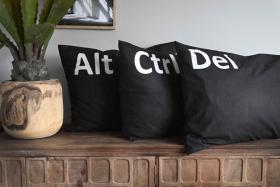 Örngott 3-pack Ctrl Alt Del