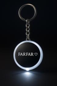 Nyckelring med lampa - FARFAR