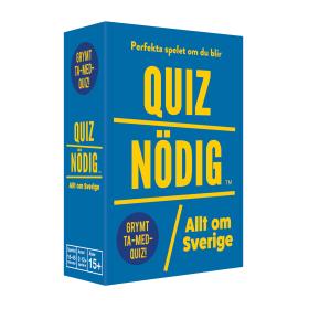 QuizN&ouml;dig Allt om Sverige