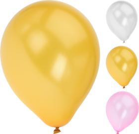 Ballonger i 10-pack (Rosa/Vit/Guld)