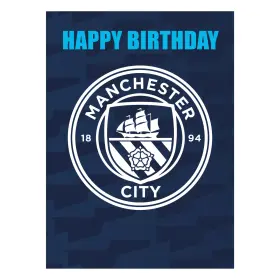 F&ouml;delsedagskort Manchester City
