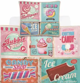 B&auml;ddset 2-delar -CUPCAKE/CANDY