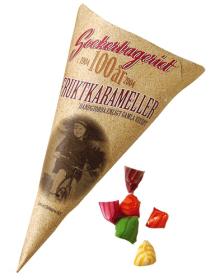 Strut med fruktkarameller 100g