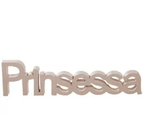 St&aring;ende bokst&auml;ver "Prinsessa"