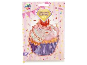 G&ouml;r ett Diamond Painting kort (Cupcake)