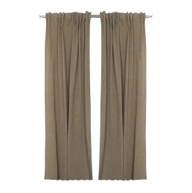 Gardinl&auml;ngder 2-pack - Elin sand/svart