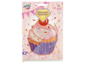 G&ouml;r ett Diamond Painting kort (Cupcake)