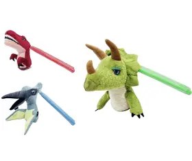 K&auml;pph&auml;st -Dinosaurie (Bl&aring;)