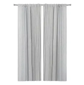 Gardinlängder 2-pack - Petra grå