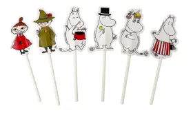 Cake topper i 12-pack -Mumin