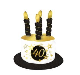 Födelsedags hatt -40år
